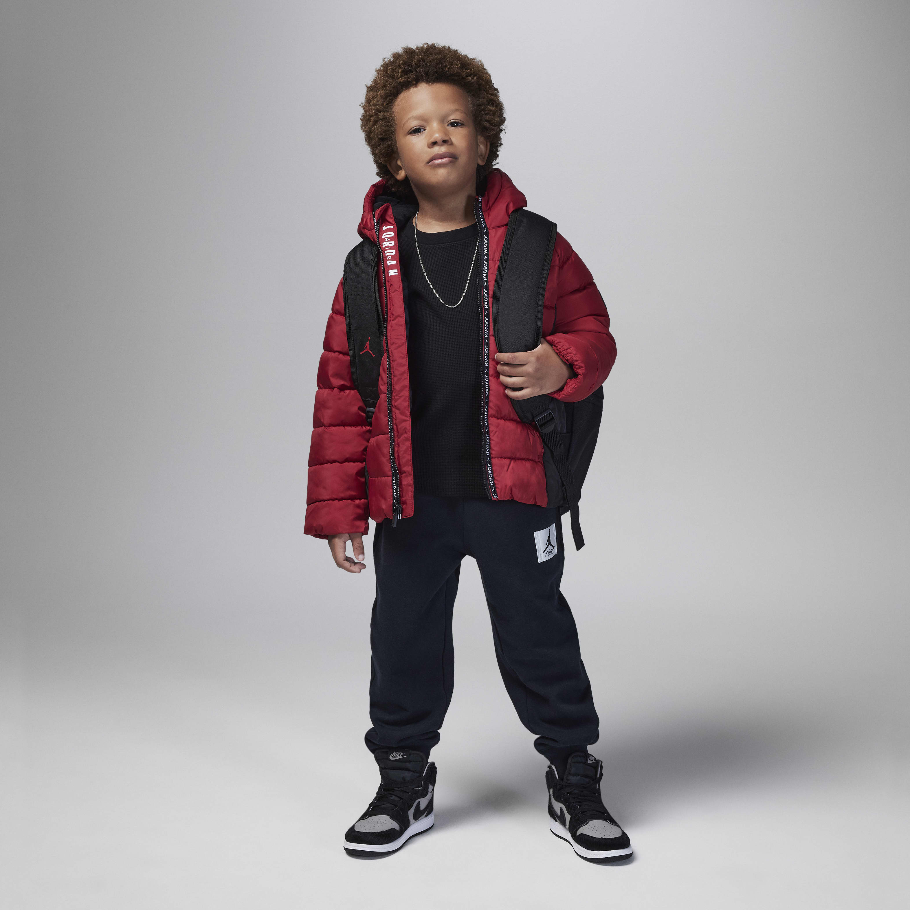 Nike Jordan Younger Kids Heavyweight Hooded Puffer Jacket King s Cross